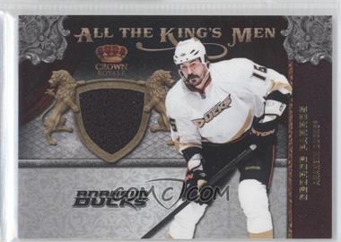 2011-12 Panini Crown Royale - All the King's Men Memorabilia #25 - George Parros