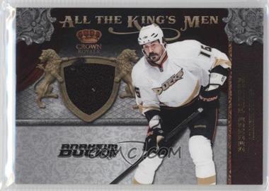 2011-12 Panini Crown Royale - All the King's Men Memorabilia #25 - George Parros