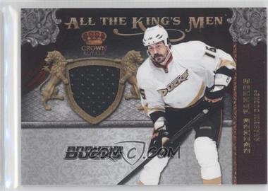 2011-12 Panini Crown Royale - All the King's Men Memorabilia #25 - George Parros