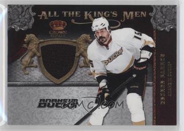 2011-12 Panini Crown Royale - All the King's Men Memorabilia #25 - George Parros