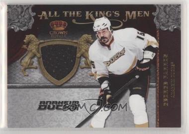 2011-12 Panini Crown Royale - All the King's Men Memorabilia #25 - George Parros