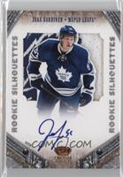 Rookie Silhouettes Signature Prime Materials - Jake Gardiner #/25