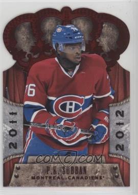 2011-12 Panini Crown Royale - [Base] - Red #48 - P.K. Subban