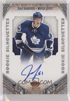 Rookie Silhouettes Signature Prime Materials - Jake Gardiner #/99