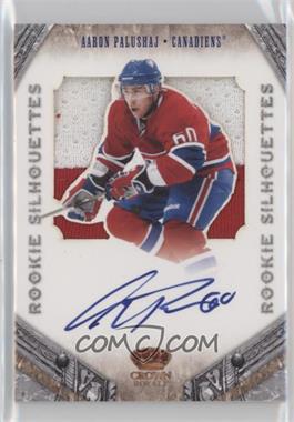 2011-12 Panini Crown Royale - [Base] #184 - Rookie Silhouettes Signature Prime Materials - Aaron Palushaj /99