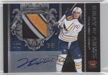 2011-12 Panini Crown Royale - Coat of Arms Patches - Signatures #5 - Tyler Ennis /10