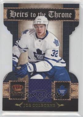 2011-12 Panini Crown Royale - Heirs to the Throne Materials #19 - Joe Colborne
