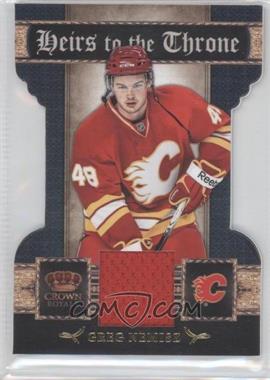 2011-12 Panini Crown Royale - Heirs to the Throne Materials #25 - Greg Nemisz