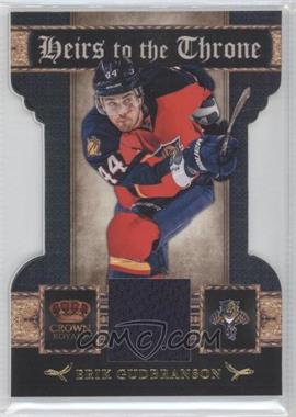 2011-12 Panini Crown Royale - Heirs to the Throne Materials #30 - Erik Gudbranson