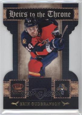 2011-12 Panini Crown Royale - Heirs to the Throne Materials #30 - Erik Gudbranson