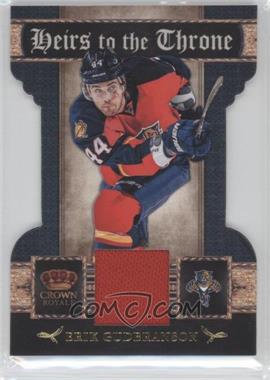 2011-12 Panini Crown Royale - Heirs to the Throne Materials #30 - Erik Gudbranson