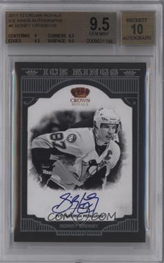 2011-12 Panini Crown Royale - Ice Kings - Signatures #6 - Sidney Crosby /25 [BGS 9.5 GEM MINT]