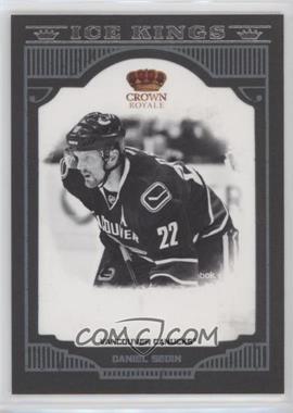 2011-12 Panini Crown Royale - Ice Kings #4 - Daniel Sedin