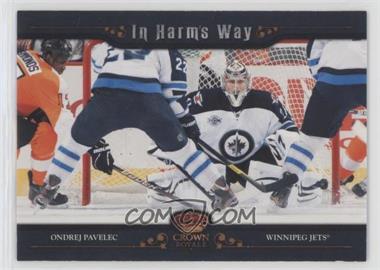 2011-12 Panini Crown Royale - In Harm's Way #17 - Ondrej Pavelec