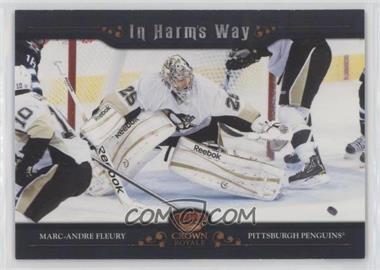 2011-12 Panini Crown Royale - In Harm's Way #7 - Marc-Andre Fleury