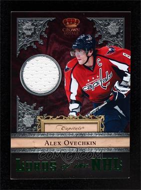 2011-12 Panini Crown Royale - Lords of the NHL - Memorabilia Prime #1 - Alex Ovechkin