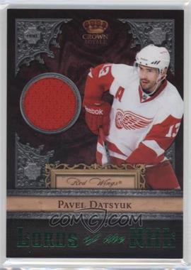 2011-12 Panini Crown Royale - Lords of the NHL - Memorabilia Prime #15 - Pavel Datsyuk