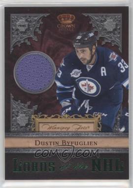 2011-12 Panini Crown Royale - Lords of the NHL - Memorabilia Prime #25 - Dustin Byfuglien