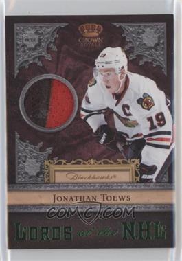 2011-12 Panini Crown Royale - Lords of the NHL - Patch #16 - Jonathan Toews /25