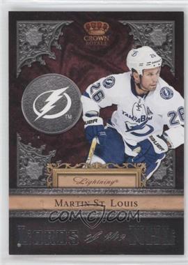 2011-12 Panini Crown Royale - Lords of the NHL #19 - Martin St. Louis