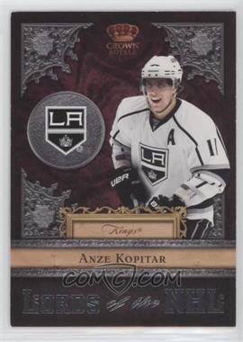 2011-12 Panini Crown Royale - Lords of the NHL #3 - Anze Kopitar
