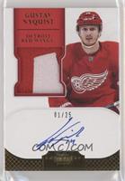 Autographed Rookie Patches - Gustav Nyquist [EX to NM] #/25