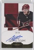 Autographed Rookie Patches - Andy Miele #/25