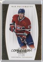 Max Pacioretty #/25