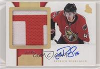 Autographed Rookie Patches - Patrick Wiercioch #/46