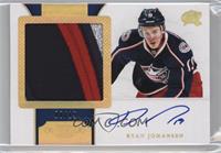 Autographed Rookie Patches Short Print - Ryan Johansen #/19