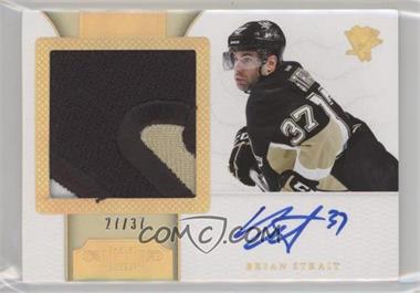 2011-12 Panini Dominion - [Base] - Horizontal #197 - Autographed Rookie Patches Short Print - Brian Strait /37