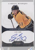 Autographed Rookies - Gabriel Bourque #/199