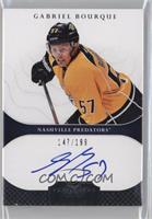 Autographed Rookies - Gabriel Bourque #/199