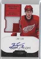 Autographed Rookie Patches - Brendan Smith #/199