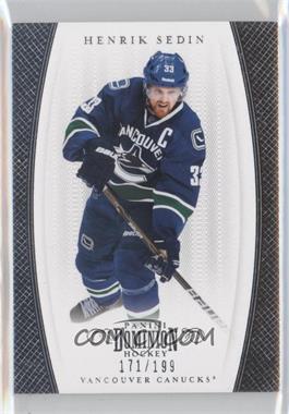 2011-12 Panini Dominion - [Base] #7 - Henrik Sedin /199