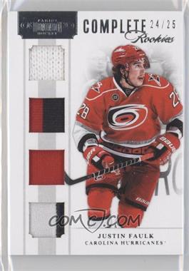 2011-12 Panini Dominion - Complete Rookies Materials #4 - Justin Faulk /25