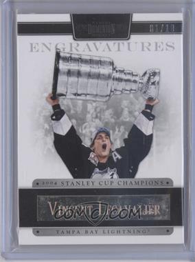 2011-12 Panini Dominion - Engravatures #25 - Vincent Lecavalier /10