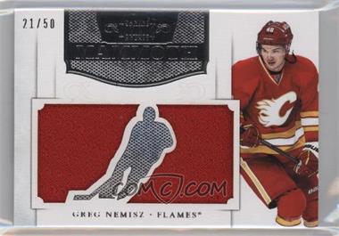 2011-12 Panini Dominion - Mammoth Jerseys - Die-Cut #3 - Greg Nemisz /50