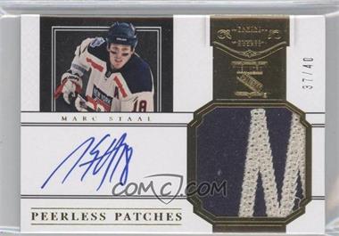 2011-12 Panini Dominion - Peerless Patches Autographs #63 - Marc Staal /40