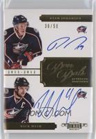 Rick Nash, Ryan Johansen #/50