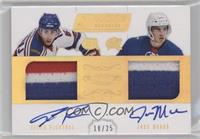 2013-14 Panini Prime Update - Aaron Palushaj, John Moore #/25