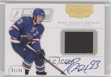 2011-12 Panini Dominion - Rookie Showcase Dual Puck Autographs #13 - Ryan Nugent-Hopkins, Brett Connolly /25