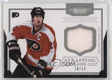 2011-12 Panini Dominion - Strapping Lads #30 - Chris Pronger /10