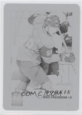 2011-12 Panini Elite - [Base] - Printing Plate Black #260 - Kris Fredheim /1