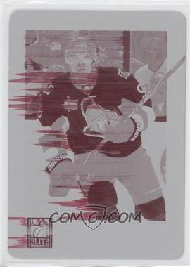 2011-12 Panini Elite - [Base] - Printing Plate Magenta #106 - Milan Michalek /1