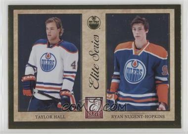 2011-12 Panini Elite - Elite Series Dual Taylor Hall/Ryan Nugent Hopkins #4 - Ryan Nugent-Hopkins, Taylor Hall