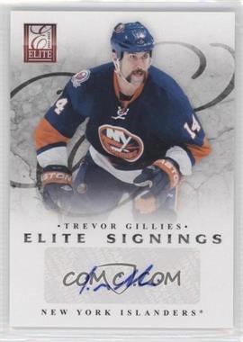 2011-12 Panini Elite - Elite Signings #13 - Trevor Gillies