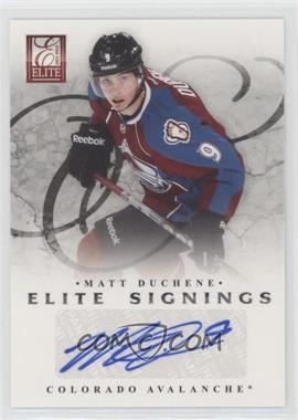 2011-12 Panini Elite - Elite Signings #50 - Matt Duchene