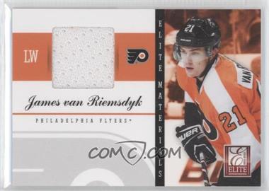 2011-12 Panini Elite - Materials #22 - James van Riemsdyk