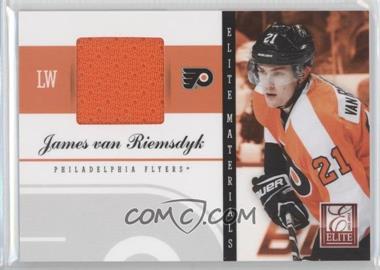 2011-12 Panini Elite - Materials #22 - James van Riemsdyk